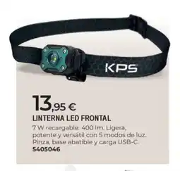BigMat Linterna led frontal oferta