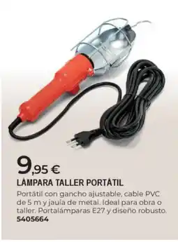 BigMat Lámpara taller portátil oferta
