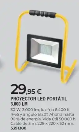 BigMat Proyector led portátil 3.000 lm oferta