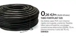 BigMat Tubo fortplast d25 oferta