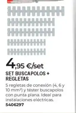 BigMat Set buscapolos + regletas oferta