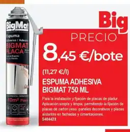 BigMat BIGMATEspuma adhesiva oferta