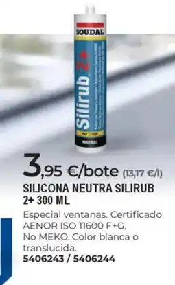 BigMat Silicona neutra silirub oferta
