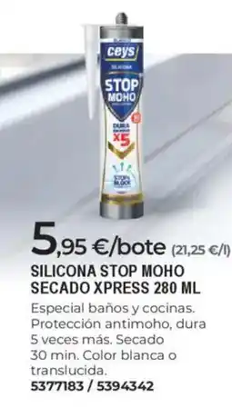 BigMat Silicona stop moho secado xpress oferta