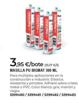 BigMat BIGMAT Masilla pu oferta