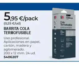 BigMat Barrita cola termofusible oferta
