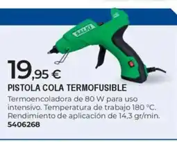 BigMat Pistola cola termofusible oferta