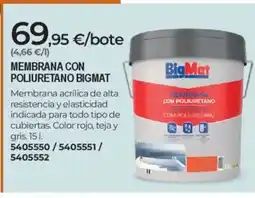 BigMat BIGMAT Membrana con poliuretano oferta