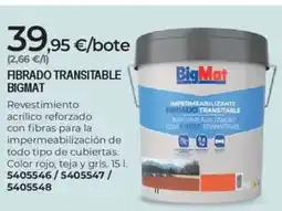 BigMat BIGMAT Fibrado transitable oferta