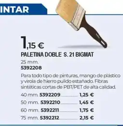 BigMat BIGMAT Paletina doble s. 21 oferta