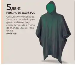 BigMat Poncho de agua pvc oferta