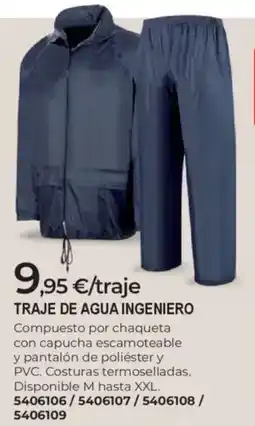 BigMat Traje de agua ingeniero oferta