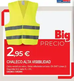 BigMat Chaleco alta visibilidad oferta