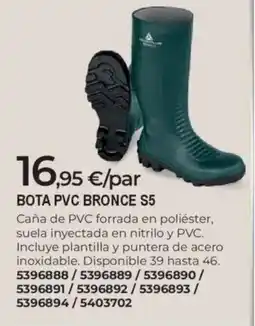 BigMat Bota pvc bronce s5 oferta