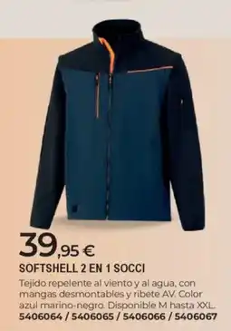 BigMat Softshell 2 en 1 socci oferta