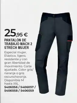 BigMat Pantalón de trabajo mach 2 strech mujer oferta