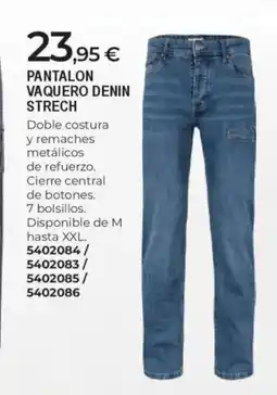 BigMat Pantalon vaquero denin strech oferta