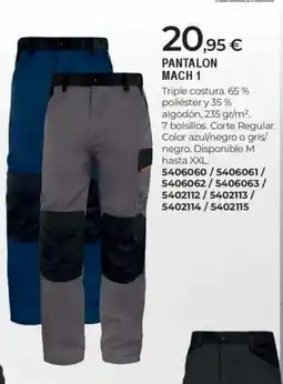 BigMat Pantalon mach 1 oferta