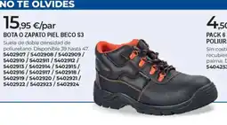 BigMat Bota o zapato piel beco s3 oferta