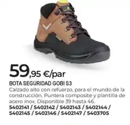 BigMat Bota seguridad gobi s3 oferta