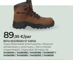 BigMat Bota segurdiad s7 garda oferta