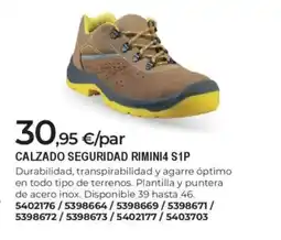 BigMat Calzado seguridad rimini4 s1p oferta