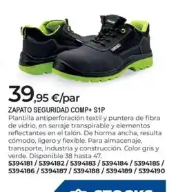 BigMat Zapato seguridad comp+ s1p oferta