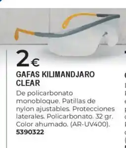 BigMat Gafas kilimandjaro clear oferta