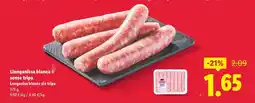 Lidl Llonganissa blanca sense tripa oferta