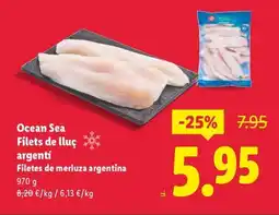 Lidl OCEAN SEA Filets de lluç argentí oferta