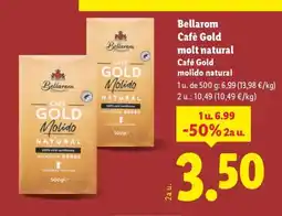 Lidl BELLAROM Cafè Gold molt natural oferta