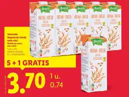 Lidl VEMONDO Beguda de civada amb calci oferta