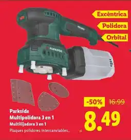 Lidl PARKSIDE Multipolidora 3 en 1 oferta
