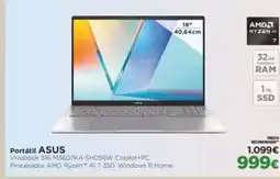 El Corte Inglés ASUS Portátil oferta