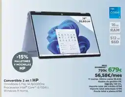 El Corte Inglés HP Convertible 2 en 1 oferta