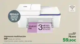 El Corte Inglés HP Impresora multifuncióinstant ink oferta