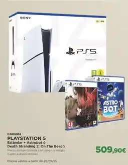 El Corte Inglés Consola playstation 5 oferta