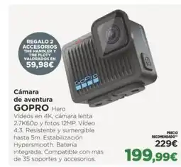 El Corte Inglés GOPRO Cámara de aventura oferta