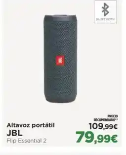 El Corte Inglés JBL Altavoz portátil oferta