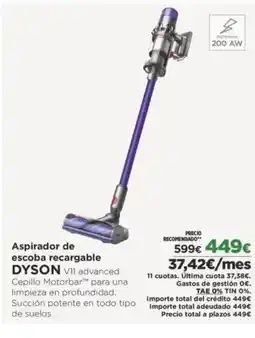 El Corte Inglés DYSON Aspirador de escoba recargable oferta