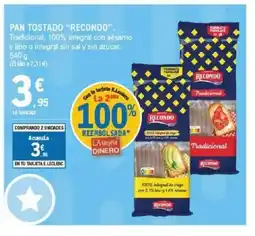 E.Leclerc RECONDO Pan tostado oferta