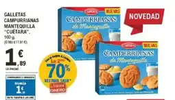 E.Leclerc CUÉTARA Campurrianas campurrianas mantequilla oferta