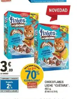 E.Leclerc CUÉTARA Chocoflakes leche oferta