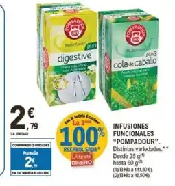 E.Leclerc POMPADOUR Infusiones funcionales oferta