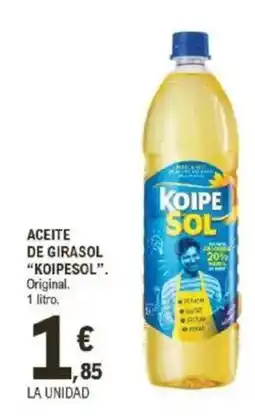 E.Leclerc KOIPESOL Aceite de girasol oferta