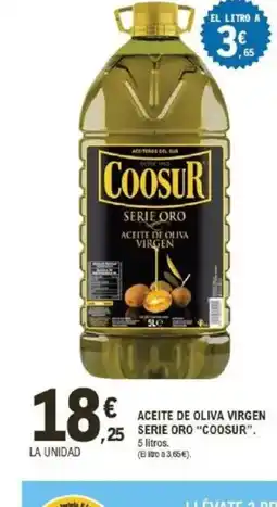 E.Leclerc COOSUR Aceite de oliva virgen serie oro oferta