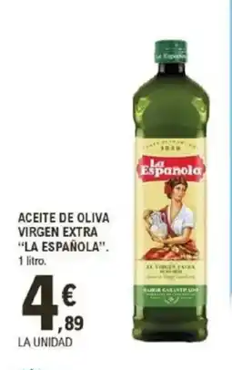 E.Leclerc LA ESPAÑOLA Aceite de oliva virgen extra oferta