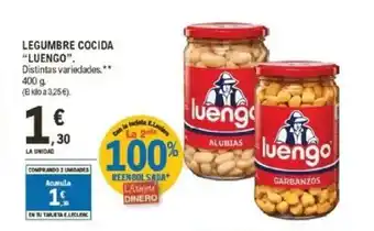 E.Leclerc LUENGO Legumbre cocida oferta