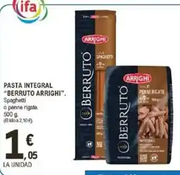 E.Leclerc BERRUTO ARRIGHI Pasta integral oferta
