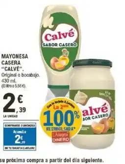 E.Leclerc CALVÉ Mayonesa oferta